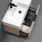 Floating Bathroom Vanity, Modern, 32
